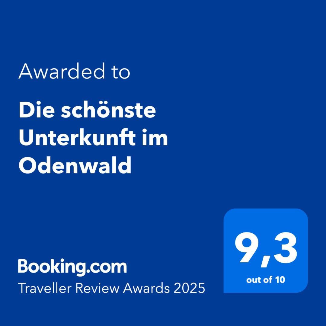Die schönste Unterkunft im Odenwald Exterior foto